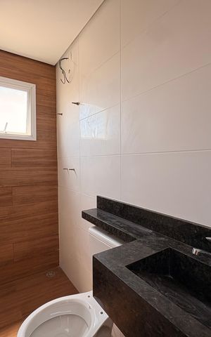 Apartamento à venda com 44m², 2 quartos e 1 vaga Apartamento à venda com 44m², 2 quartos e 1 vagaBanheiro da Suíte