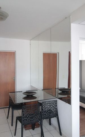 Apartamento para alugar com 51m², 2 quartos e 2 vagasSala