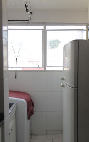 Apartamento para alugar com 51m², 2 quartos e 2 vagasCozinha e Área de Serviço