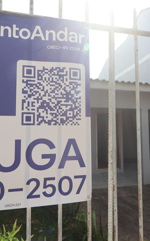 Casa à venda com 85m², 3 quartos e 2 vagasPlaca