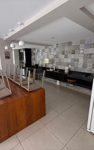 Apartamento à venda com 134m², 3 quartos e 3 vagas Apartamento à venda com 134m², 3 quartos e 3 vagasÁrea comum - Salão de festas