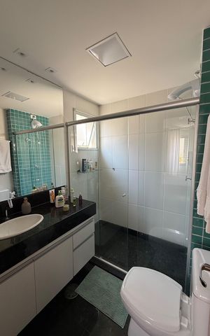 Apartamento à venda com 134m², 3 quartos e 3 vagas Apartamento à venda com 134m², 3 quartos e 3 vagasbanheiro 1