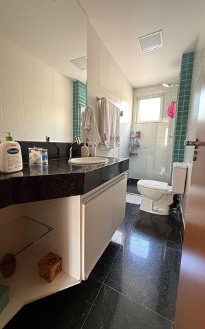 Apartamento à venda com 134m², 3 quartos e 3 vagas Apartamento à venda com 134m², 3 quartos e 3 vagasbanheiro 2