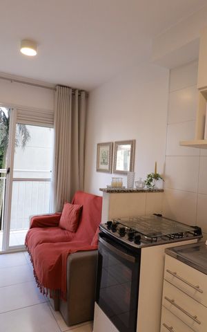 Apartamento para alugar com 32m², 1 quarto e sem vagaSala