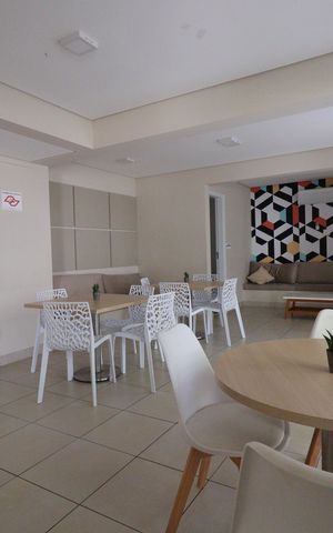 Apartamento para alugar com 32m², 1 quarto e sem vagaÁrea comum - Salão de festas