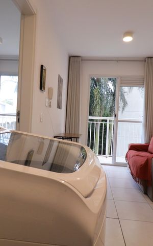 Apartamento para alugar com 32m², 1 quarto e sem vagaÁrea de Serviço