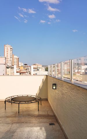 Apartamento à venda com 169m², 3 quartos e 2 vagasÁrea da Cobertura 