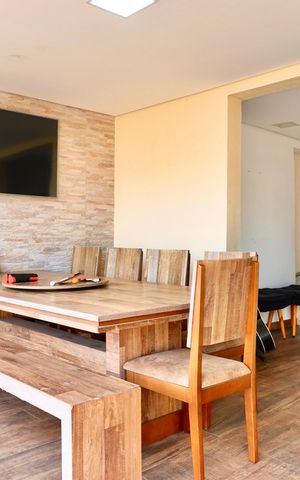 Apartamento à venda com 169m², 3 quartos e 2 vagasEspaço Gourmet