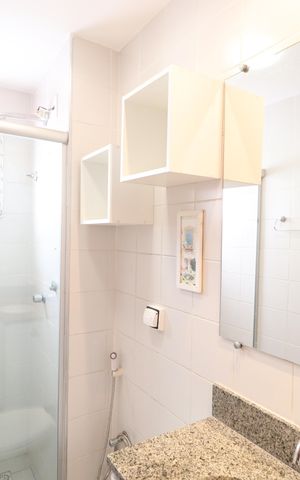 Apartamento para alugar com 89m², 3 quartos e 1 vagaBanheiro Social