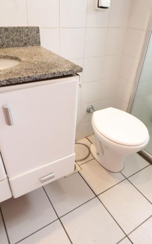 Apartamento para alugar com 89m², 3 quartos e 1 vagaBanheiro do Quarto 2