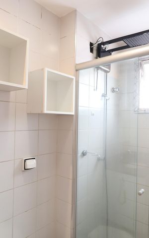 Apartamento para alugar com 89m², 3 quartos e 1 vagaBanheiro do Quarto 2