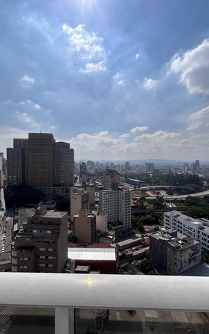 Apartamento à venda com 22m², 1 quarto e sem vagaVaranda