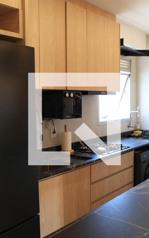 Apartamento à venda com 63m², 2 quartos e 1 vagaCozinha e Área de Serviço