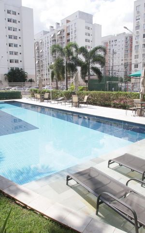 Apartamento para alugar com 55m², 2 quartos e 1 vagaÁrea comum - Piscina