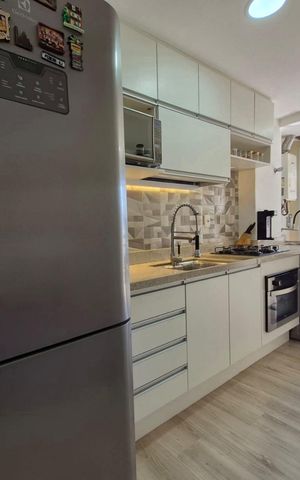Apartamento à venda com 57m², 2 quartos e 1 vagaCozinha