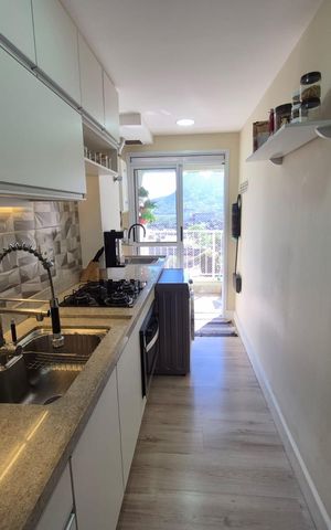 Apartamento à venda com 57m², 2 quartos e 1 vagaCozinha