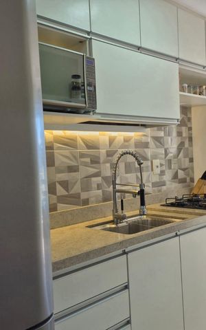 Apartamento à venda com 57m², 2 quartos e 1 vagaCozinha
