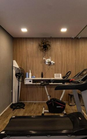 Apartamento para alugar com 28m², 1 quarto e sem vaga Apartamento para alugar com 28m², 1 quarto e sem vagaÁrea comum - Academia