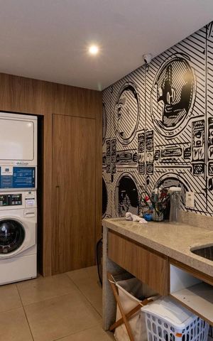 Apartamento para alugar com 28m², 1 quarto e sem vaga