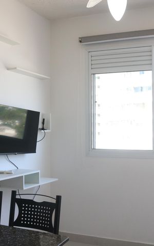 Apartamento para alugar com 28m², 1 quarto e sem vagaSala