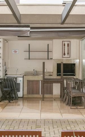 Apartamento para alugar com 28m², 1 quarto e sem vaga Apartamento para alugar com 28m², 1 quarto e sem vagaÁrea comum - Churrasqueira