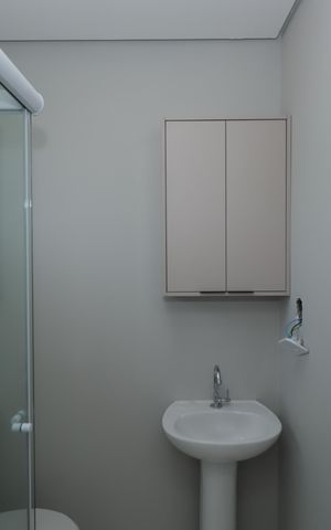 Studio para alugar com 42m², 1 quarto e sem vagaBanheiro