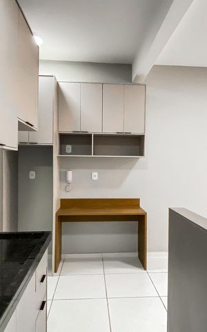 Apartamento para alugar com 30m², 1 quarto e sem vaga Apartamento para alugar com 30m², 1 quarto e sem vagaSala/cozinha