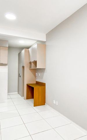 Apartamento para alugar com 30m², 1 quarto e sem vaga Apartamento para alugar com 30m², 1 quarto e sem vagaSala/cozinha