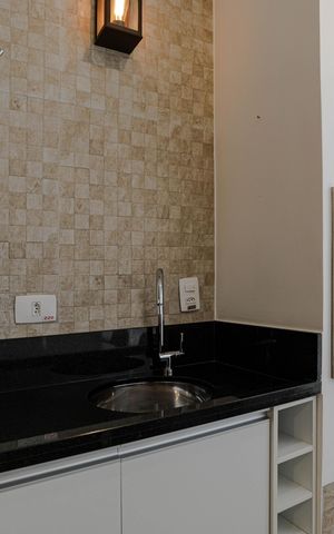 Apartamento para alugar com 41m², 1 quarto e 1 vaga Apartamento para alugar com 41m², 1 quarto e 1 vagaVaranda Gourmet