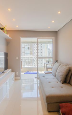 Apartamento à venda com 62m², 2 quartos e 2 vagas Apartamento à venda com 62m², 2 quartos e 2 vagasSala