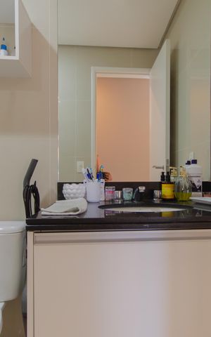 Apartamento à venda com 62m², 2 quartos e 2 vagas Apartamento à venda com 62m², 2 quartos e 2 vagasBanheiro Social