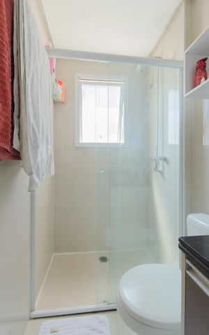 Apartamento à venda com 62m², 2 quartos e 2 vagas Apartamento à venda com 62m², 2 quartos e 2 vagasBanheiro da Suíte