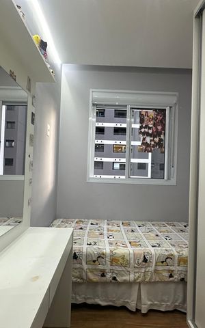 Apartamento à venda com 49m², 2 quartos e 1 vagaQuarto 1
