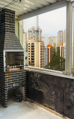 Apartamento à venda com 60m², 1 quarto e 1 vaga Apartamento à venda com 60m², 1 quarto e 1 vagaVaranda