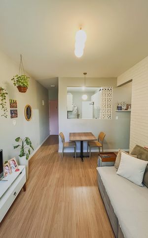 Apartamento à venda com 48m², 2 quartos e 1 vaga Apartamento à venda com 48m², 2 quartos e 1 vagaSala