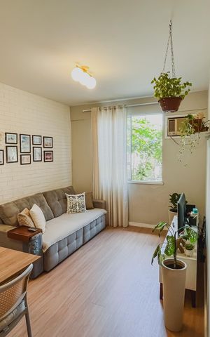Apartamento à venda com 48m², 2 quartos e 1 vaga Apartamento à venda com 48m², 2 quartos e 1 vagaSala