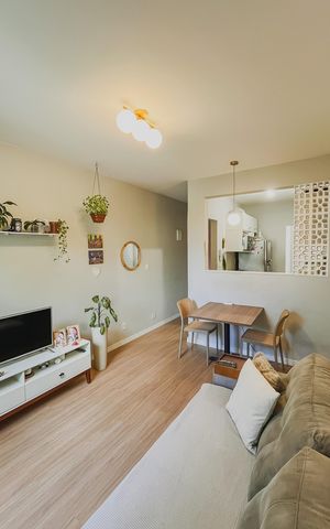 Apartamento à venda com 48m², 2 quartos e 1 vaga Apartamento à venda com 48m², 2 quartos e 1 vagaSala