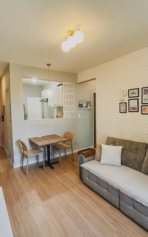 Apartamento à venda com 48m², 2 quartos e 1 vaga Apartamento à venda com 48m², 2 quartos e 1 vagaSala
