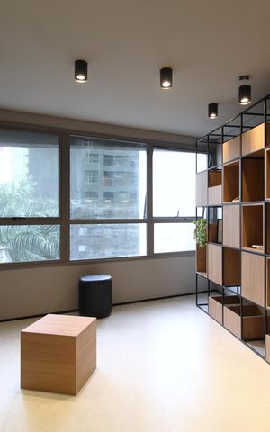 Studio para alugar com 24m², 1 quarto e sem vagaÁrea Comum - Biblioteca