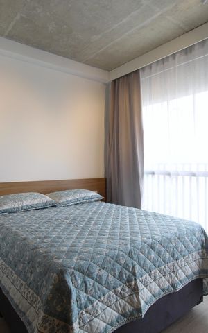 Studio para alugar com 24m², 1 quarto e sem vagaSala/Quarto