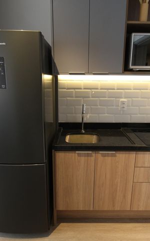 Studio para alugar com 24m², 1 quarto e sem vagaSala/Cozinha
