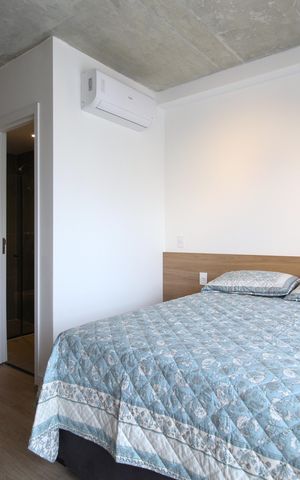 Studio para alugar com 24m², 1 quarto e sem vagaSala/Quarto