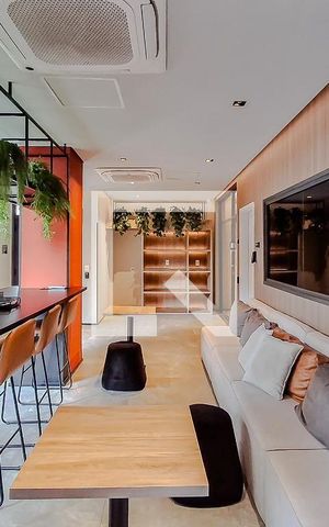 Apartamento para alugar com 35m², 1 quarto e sem vagaÁrea comum