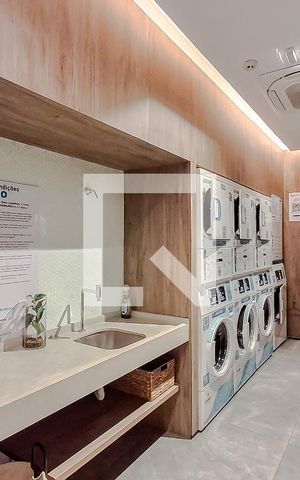 Apartamento para alugar com 35m², 1 quarto e sem vagaLavanderia