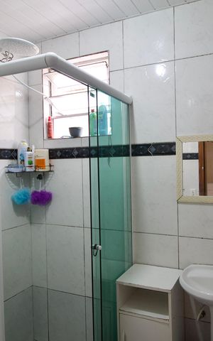Casa para alugar com 60m², 3 quartos e 1 vaga Casa para alugar com 60m², 3 quartos e 1 vagaBanheiro