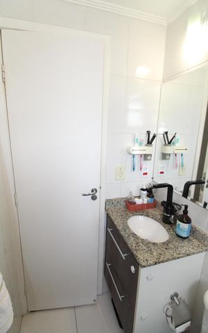Apartamento para alugar com 64m², 2 quartos e 1 vagaBanheiro da Suíte