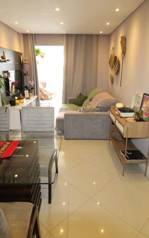 Apartamento para alugar com 64m², 2 quartos e 1 vagaSala