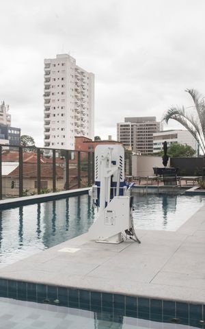 Studio para alugar com 28m², 1 quarto e sem vagaÁrea comum - Piscina