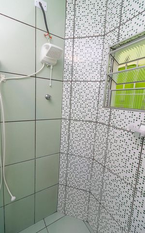 Casa para alugar com 120m², 2 quartos e 1 vaga Casa para alugar com 120m², 2 quartos e 1 vagaBanheiro