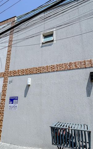 Apartamento para alugar com 30m², 1 quarto e sem vagaFachada com Placa